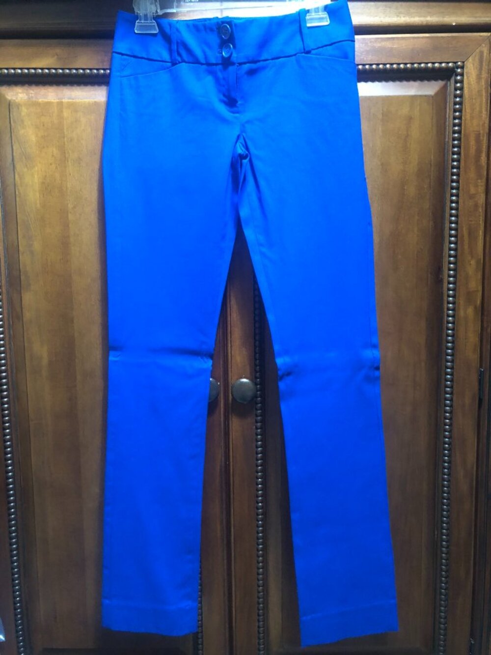 The Limited Exact Stretch Royal Blue Double-Button Dress Pants Size 2R